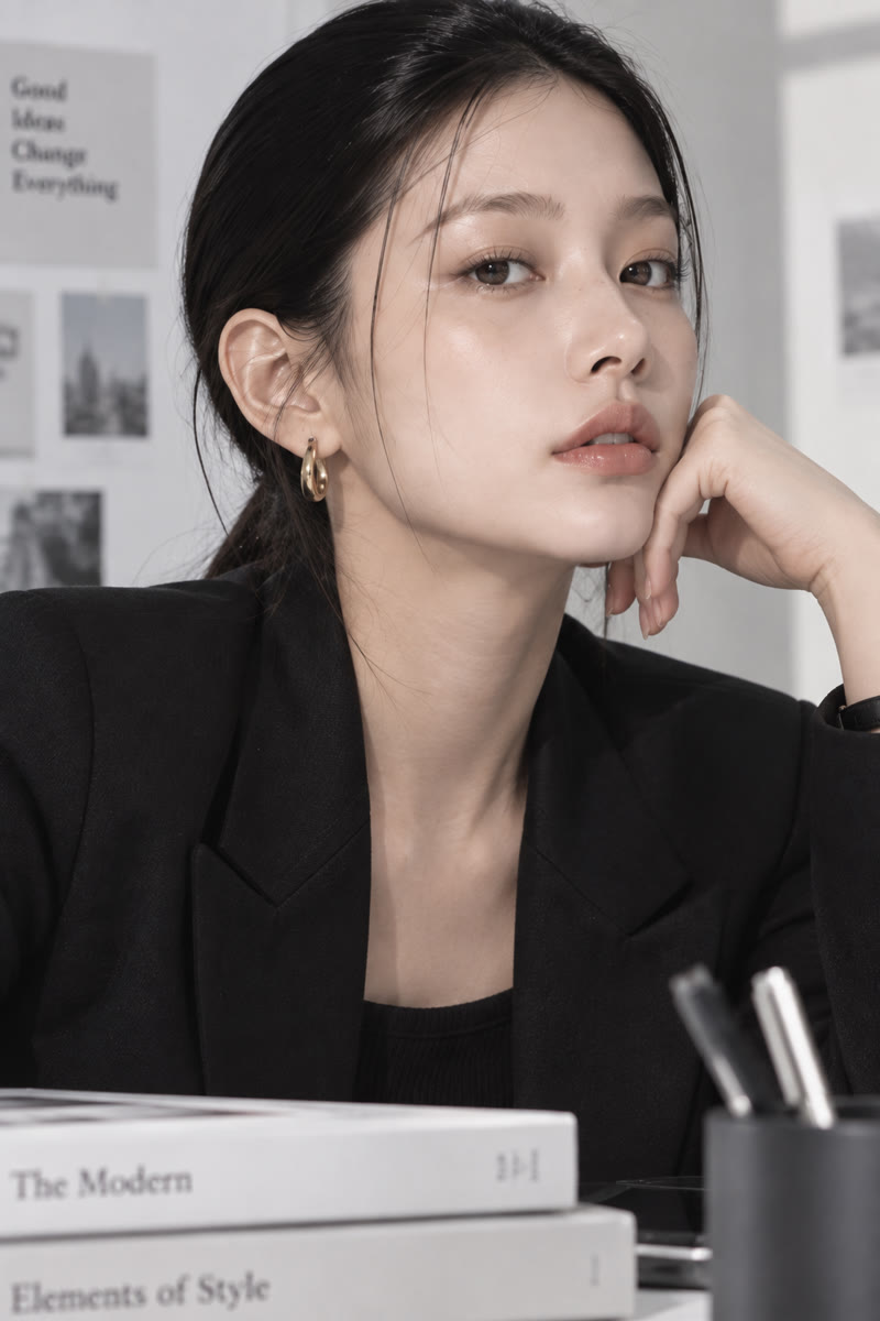 세련형 AI 모델 이미지